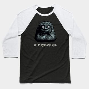 The giant flying stone head commands you! Baseball T-Shirt